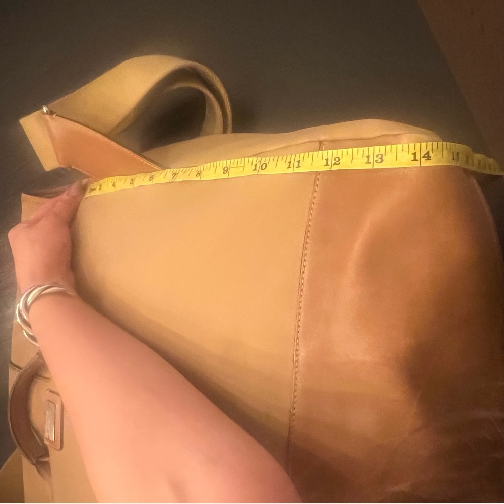 Coach Vintage Large Messenger Bag, Leather and Canvas  tan - Picture 14 of 14